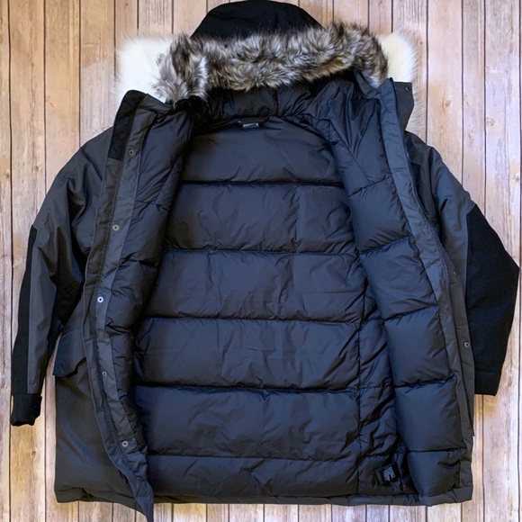 The North Face Bedford Down Parka In Asphalt Grey - Picture 4 of 7